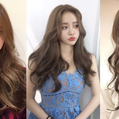 Top 5 kiểu tóc dài uốn gợn sóng Hàn Quốc hot nhất hiện nay