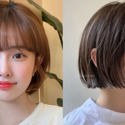 7 kiểu tóc ngắn bob uốn cụp Hàn Quốc cho nữ